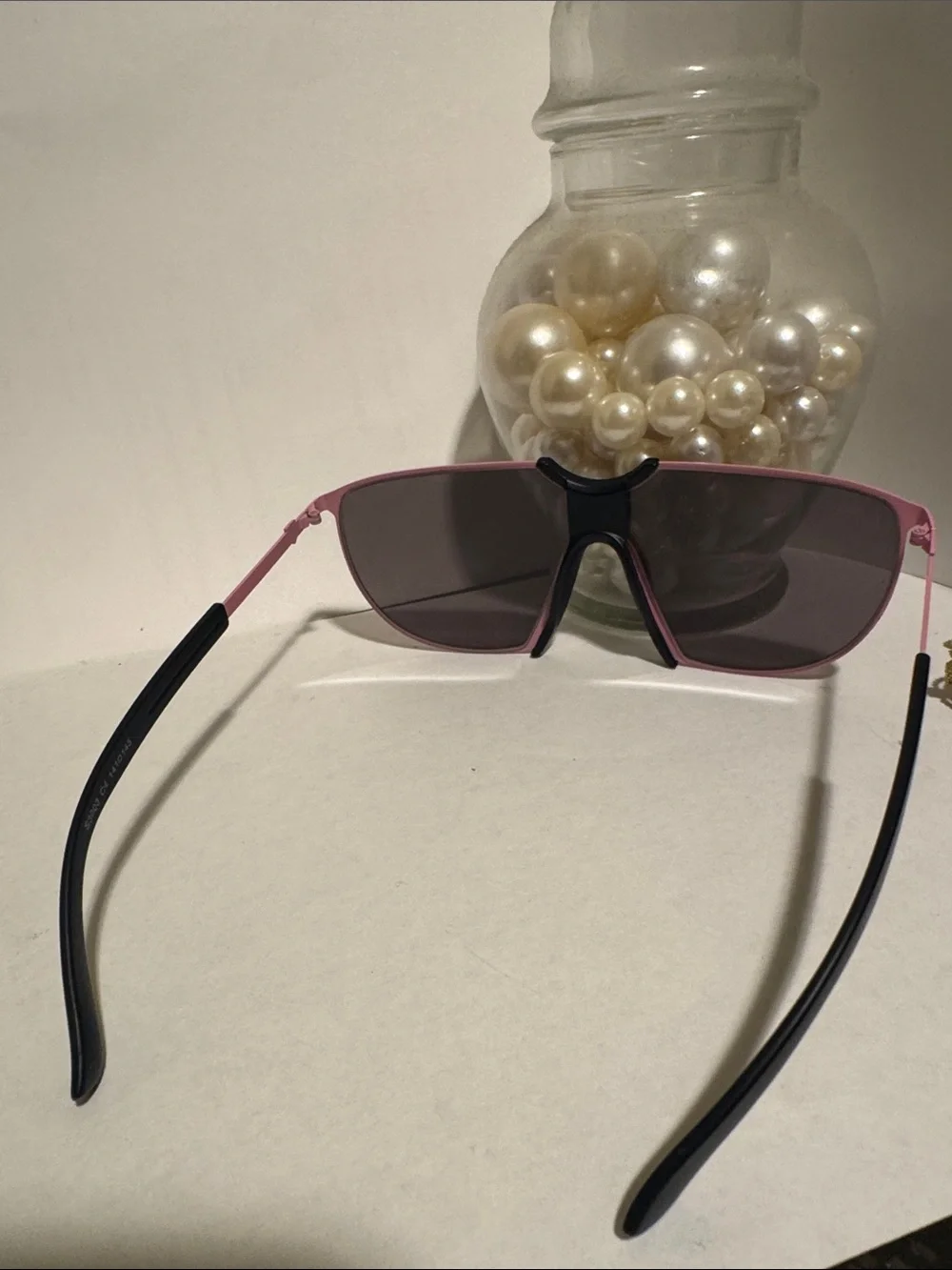 Pink Shield-Style Women's Sunglasses